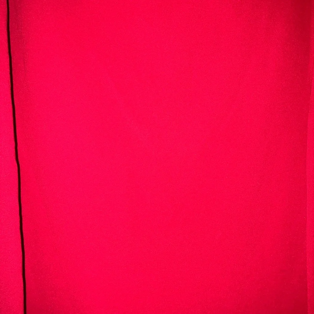 Elegant Red Off-Shoulder Dress - Picture 2 of 5